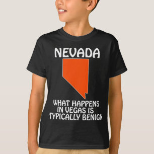 Camiseta Nevada - Lo que pasa en Vegas es típicamente benig