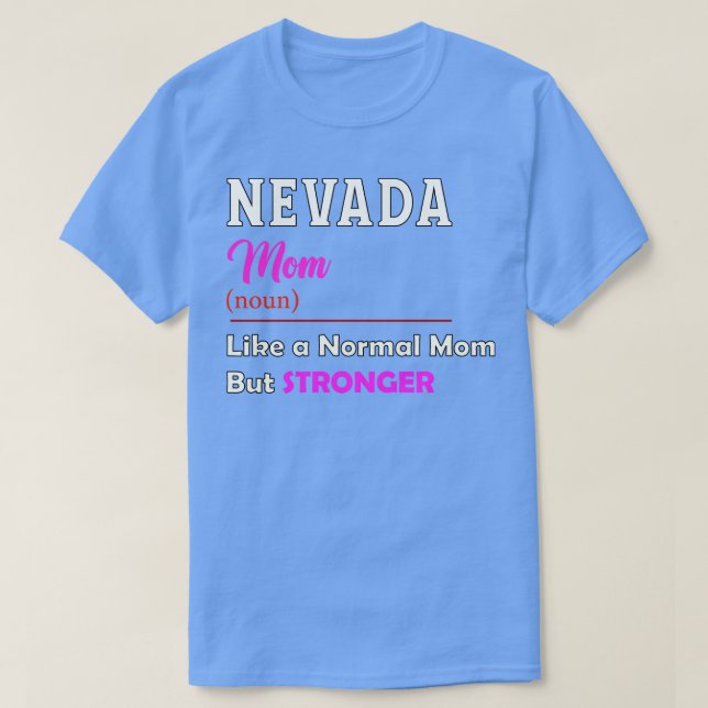 Camiseta Nevada Stronger Mom (Diseño del anverso)