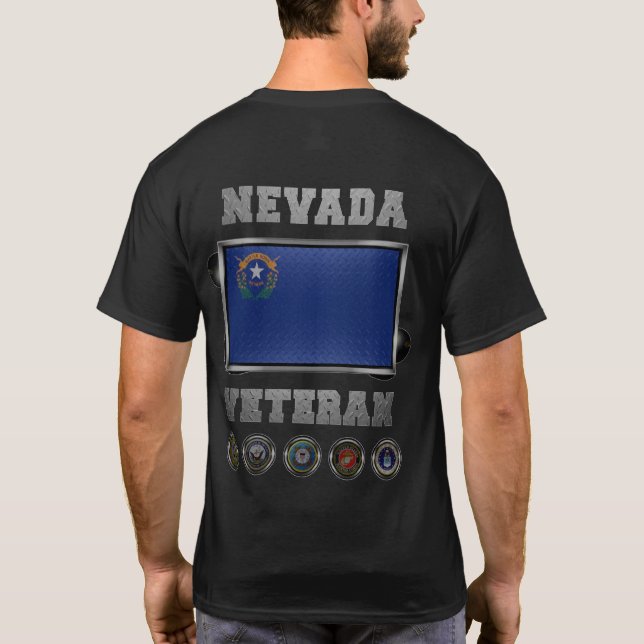 Camiseta Nevada Veteran Tshirt (Reverso)