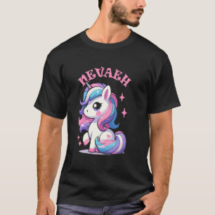Camiseta Nevaeh lindo diseño de unicornio para Chicas de no