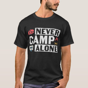 Camiseta Never Camp solo