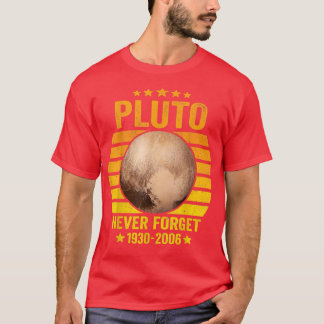 Camiseta Never Forget Pluto, Astronomy Space Science