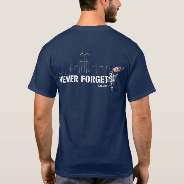 Camiseta Never Forget T2T Tunnel to Towers Performance (Reverso)