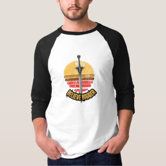 Camiseta Never Give Up Sunset Adventure Baseball Raglan