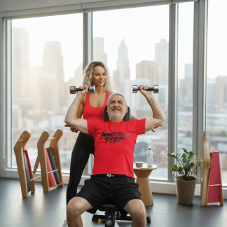 Camiseta Never Out of the Fight