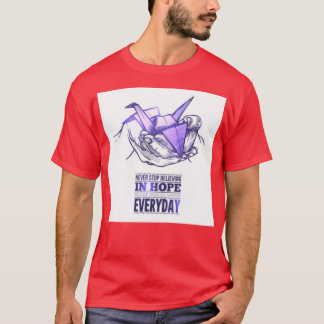 Camiseta Never stop believing