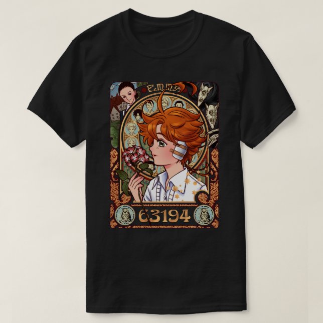 Camiseta Neverland Nouveau Emma (Diseño del anverso)