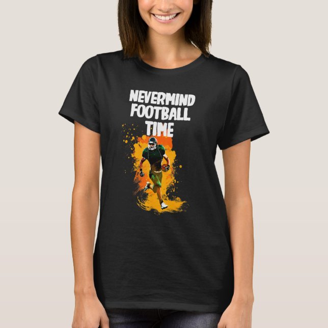 Camiseta Nevermind Football Time (Anverso)