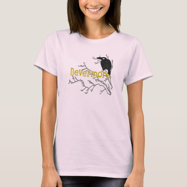 Camiseta Nevermore Raven (Anverso)