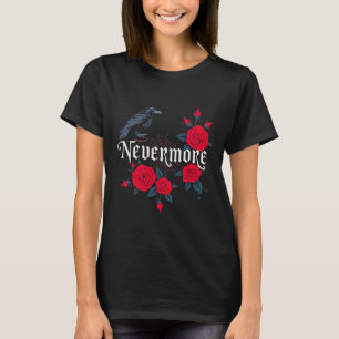 Camiseta Nevermore Raven Gothic Halloween