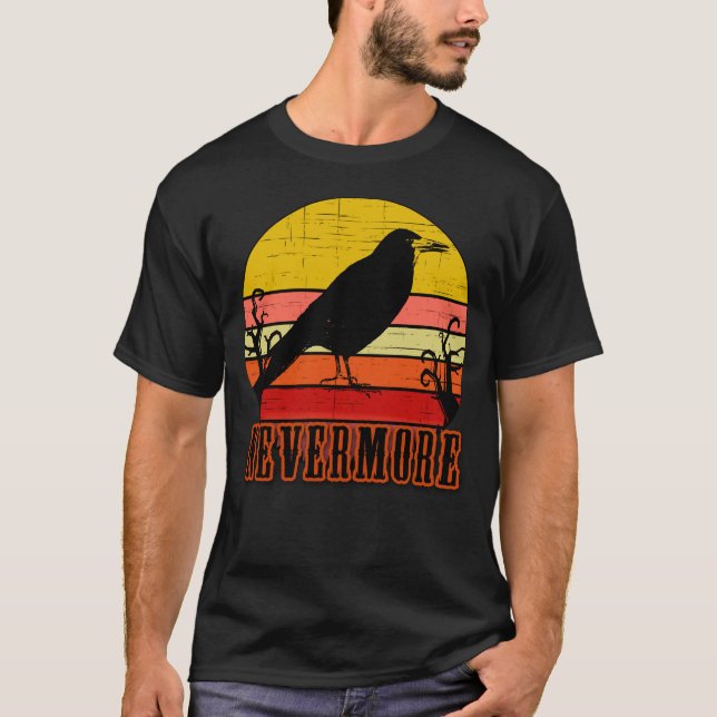 Camiseta NEVERMORE with Raven (Anverso)