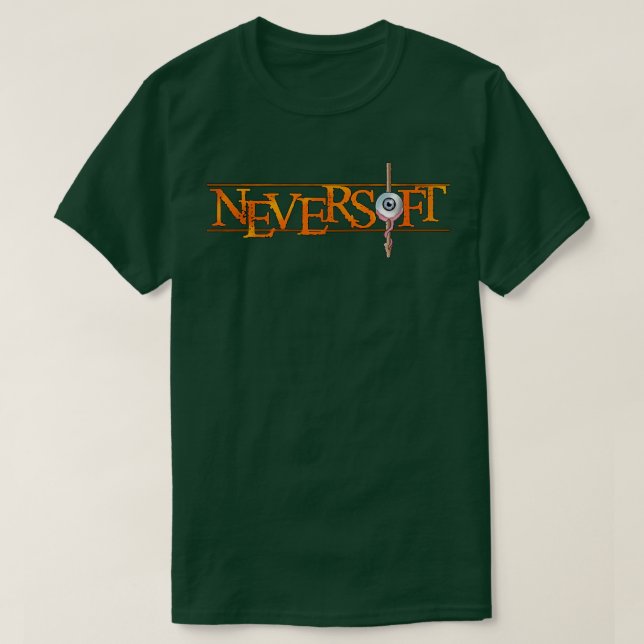 Camiseta Neversoft (Diseño del anverso)