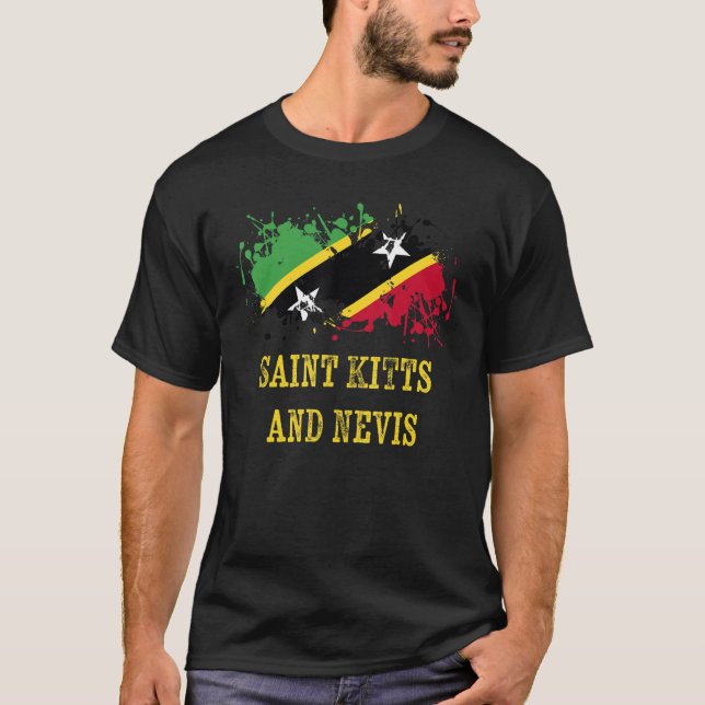 Camiseta Nevian enthusiasts for Saint Kitts and Nevis (Anverso)