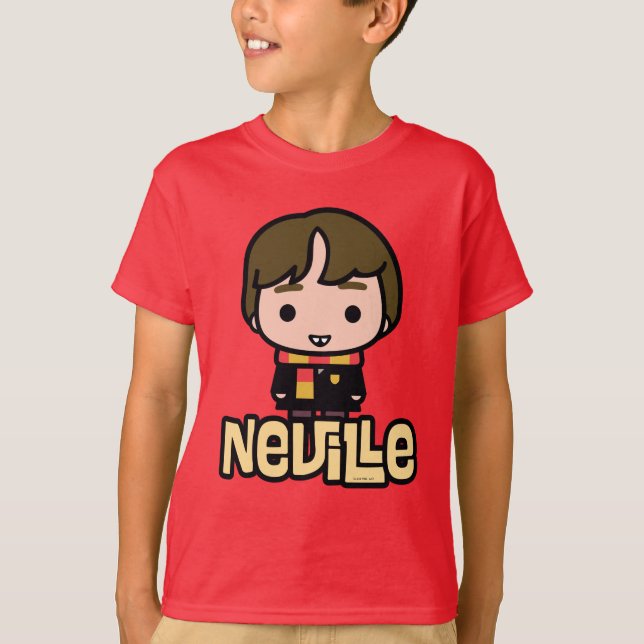 Camiseta Neville Longbottom Cartoon Character Art (Anverso)