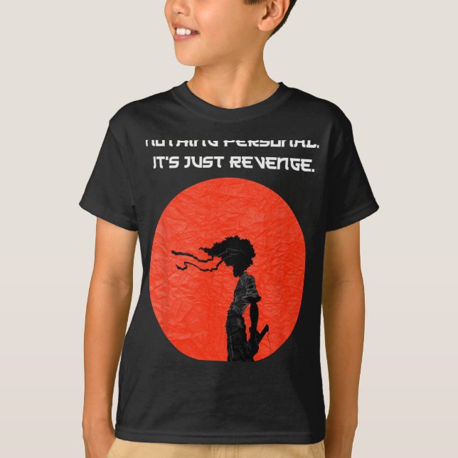 Camiseta New Afro Samurai Manga Anime Cartoon Tee  (Anverso)