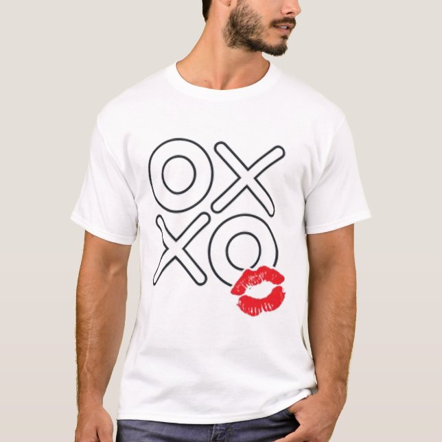 Camiseta New Basic T-Shirt For Men XOXO  (Anverso)