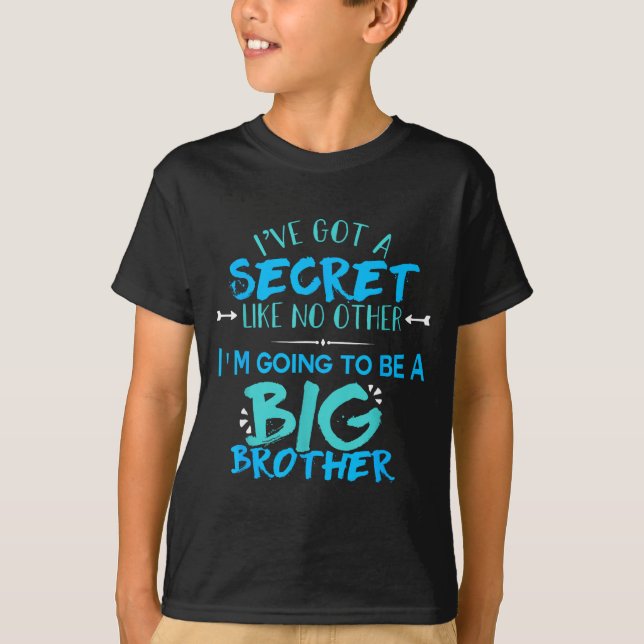 Camiseta New Big Brother 2018 Funny Kids Men Big Bro  (Anverso)