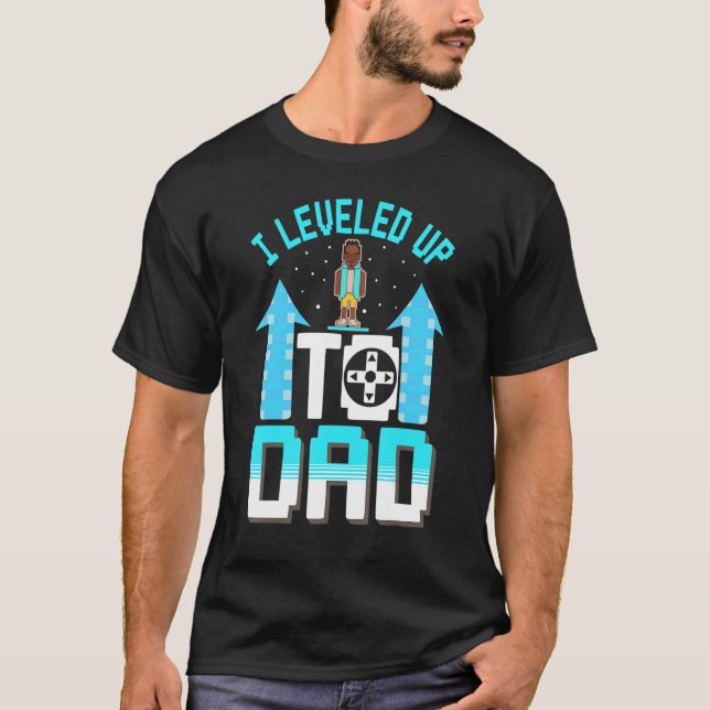 Camiseta New Black Father Video Gaming Dad (Anverso)