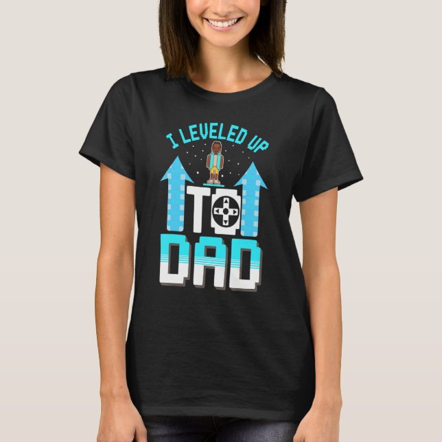 Camiseta New Black Father Video Gaming Dad (Anverso)