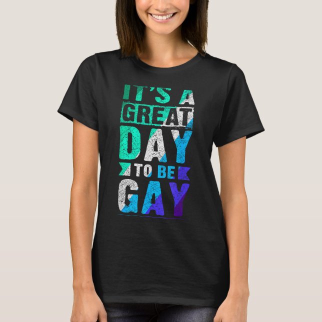 Camiseta New Blue Gay Male Mlm Pride Flag  (Anverso)