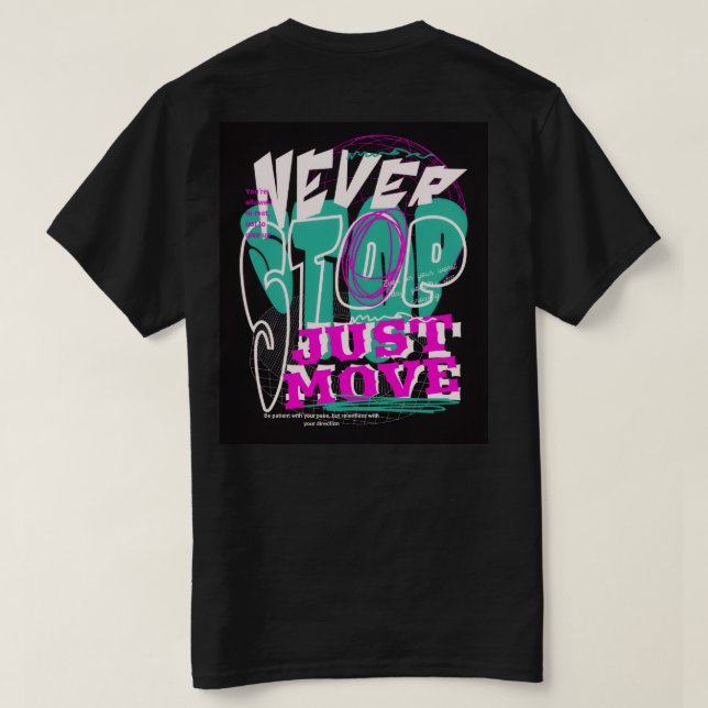 Camiseta new collection  (Reverso del diseño)