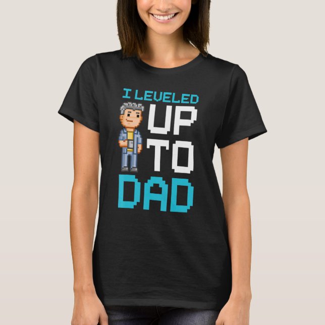 Camiseta New Dad First Time Father Video Gamer (Anverso)