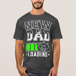 Camiseta New Dad Loading Gender Reveal Pregnancy Announceme