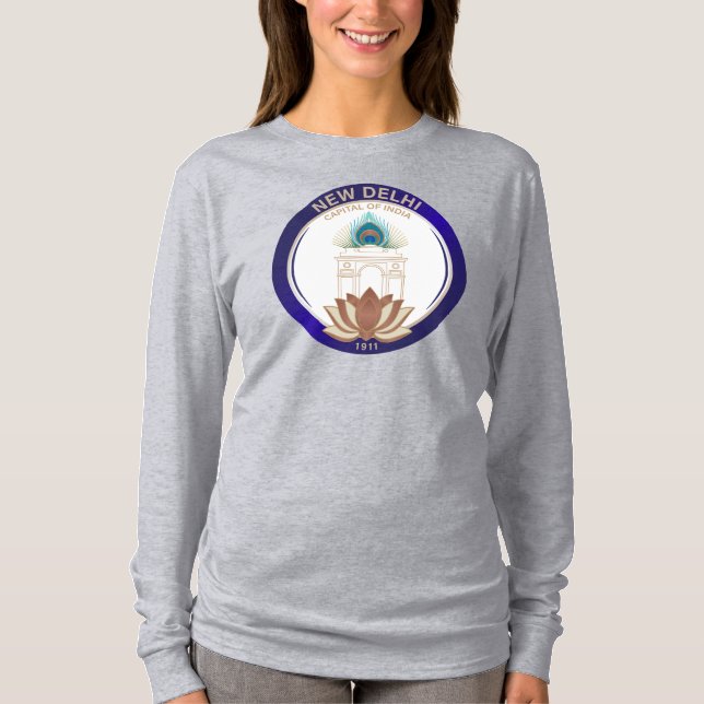 Camiseta New Delhi India (Anverso)