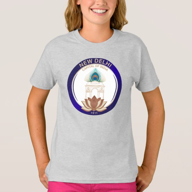 Camiseta New Delhi India (Anverso)