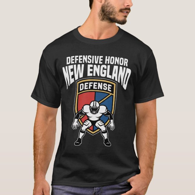 CAMISETA NEW ENGLAND DEFENSIVE HONOR - NEW ENGLAND FOOTBALL (Anverso)