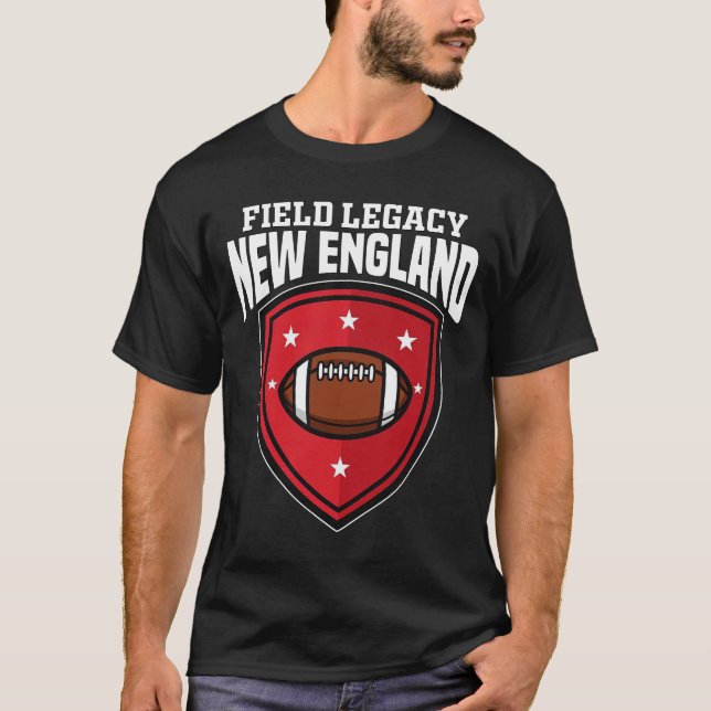 CAMISETA NEW ENGLAND FIELD LEGACY - NEW ENGLAND FOOTBALL (Anverso)