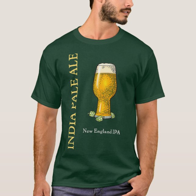 Camiseta New England India Pale Ale Craft Beer Gift (Anverso)