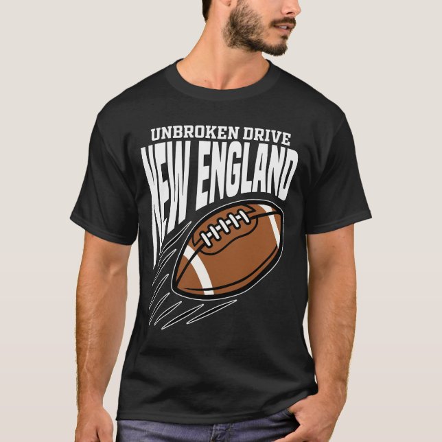 CAMISETA NEW ENGLAND UNBROKEN DRIVE - NEW ENGLAND FOOTBALL (Anverso)