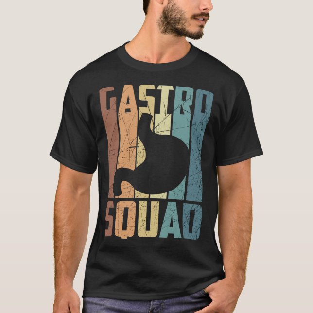 Camiseta New Gastro Nurse Squad Gastroenterology Doctor Men (Anverso)