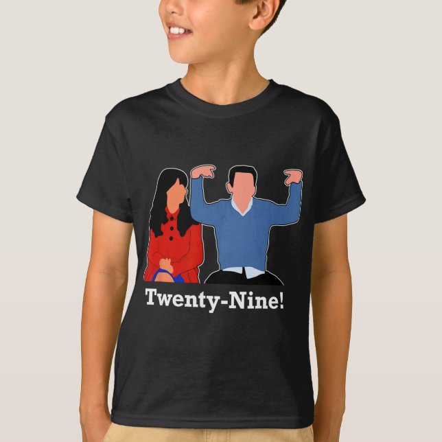 Camiseta New Girl 29 I'm Feelin' Twenty Nine Happy Birthday (Anverso)