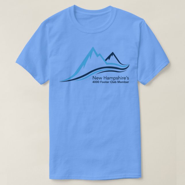 Camiseta New Hampshire 4000 Footer Club (Diseño del anverso)