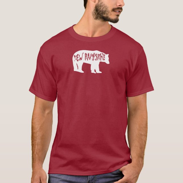 Camiseta New Hampshire Bear (Anverso)