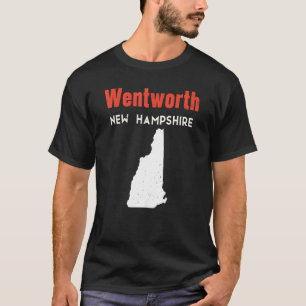 Camiseta New Hampshire Estados Unidos Viajes Wentworth