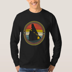 Camiseta New Hampshire Hawaii Roots Originale State Map Ret