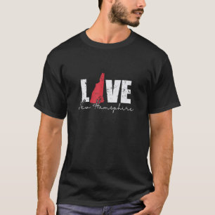 Camiseta New Hampshire Love New Hamsphire USA