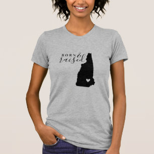 Camiseta New Hampshire Nacido y Raised State Tee