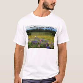 Camiseta New Hampshire, naturalmente - caballo en Lupines