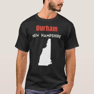 Camiseta New Hampshire Usa State America Travel Durham