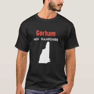 Camiseta New Hampshire USA State America Travel Gorham