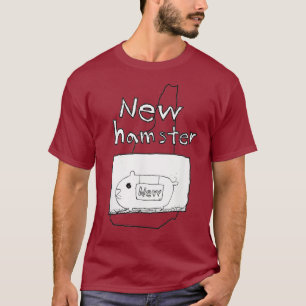 Camiseta New Hamster New Hampshire
