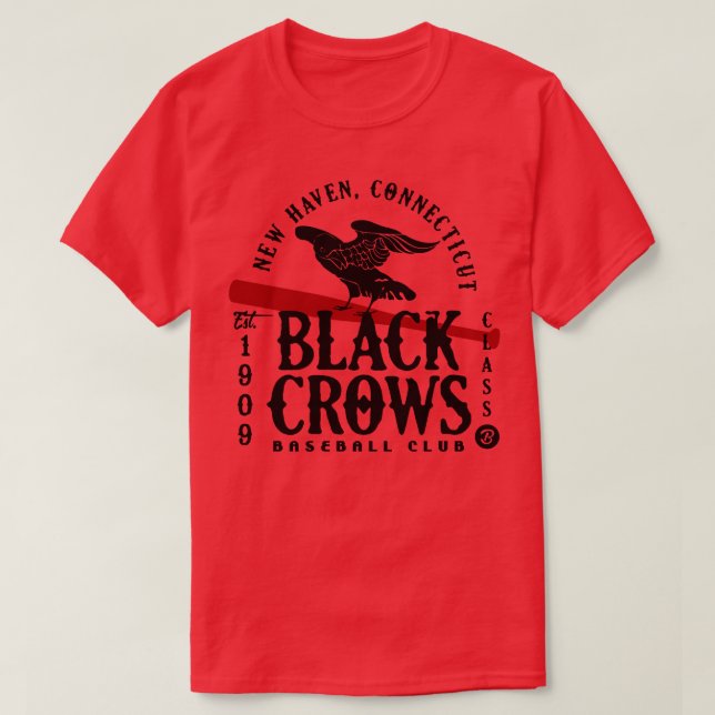 Camiseta New Haven Black Crows (Diseño del anverso)