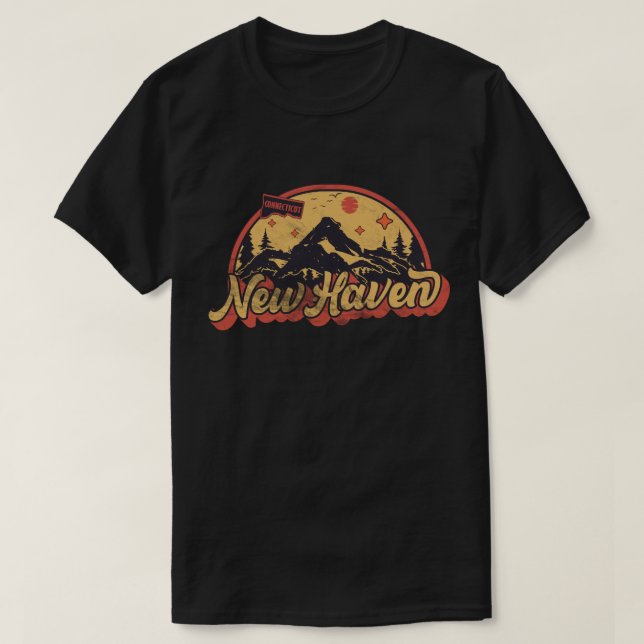 Camiseta New Haven, Connecticut (Diseño del anverso)
