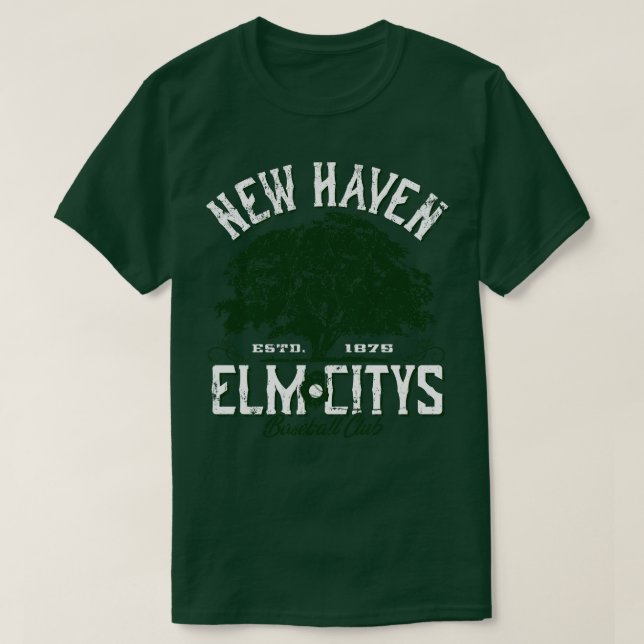 Camiseta New Haven Elm Citys (Diseño del anverso)