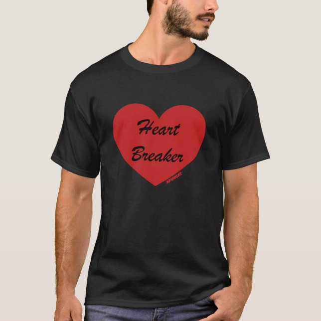 Camiseta New heart breaker nice Valentine's Day (Anverso)