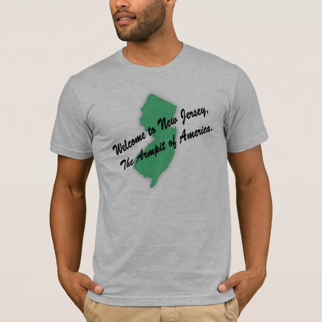 Camiseta New Jersey, el axila de América (Anverso)